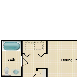 3 Bed 2 Bath D